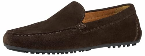 Geox U ISTRIA C Moccasin, Marrone Scuro, 43 EU