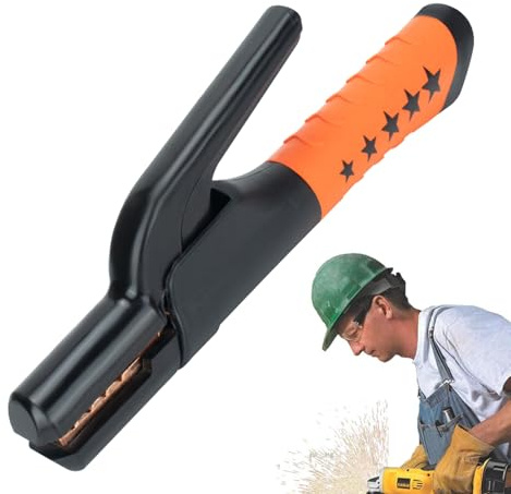 Portaelettrodo Stick - Dispositivo Di Serraggio A Pinza, Strumento Per Carichi Pesanti In Rame 1000A | Lavorazione Dei Metalli Fabbricazione Di Saldatrici Automobilistiche Officina Di Riparazio