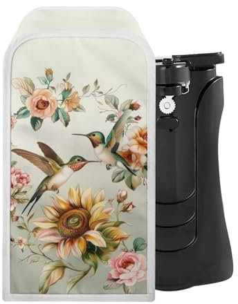 ZUXONGSY Ouvre-boîte électrique en forme de tournesol - Automatique - Lavable en machine