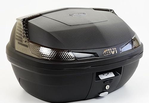 Generico GIVI B47 BLADE TECH TOP CASE MONOLOCK VÄSKA 47 LT Rökig KATADIOTTER inklusive platt