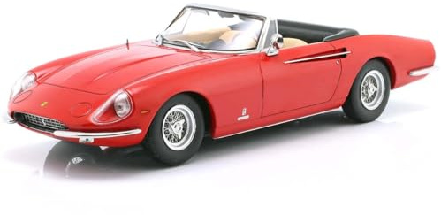 KK Scale KKDC180053 - Ferrar. 365 California Spyder Red 1966 - Scala 1/18 - Auto in Miniatura da Collezione