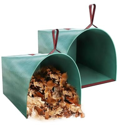 PROVISO TOOLS Gartenabfallsack 272L Pop-Up – 2er Set Laubsack, Schaufelform