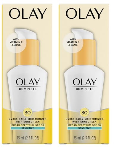 Olay Complete Daily Defense All Day Moisturizer With Sunscreen SPF30 Sensitive Skin, 2.5 fl. Oz. by Olay