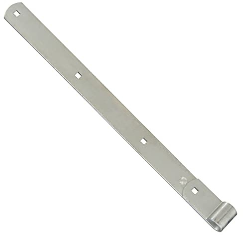 National Hardware N248-047 Gate Hinge Strap, 24-Inches, Coated with WeatherGuard Protection, Zinc-Plated