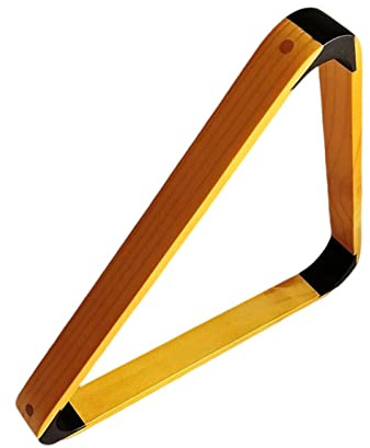 Dickly Estante Triangular para Billar de Madera, Accesorio de 57,2mm, Accesorios para Billar, Trípode para Piscina