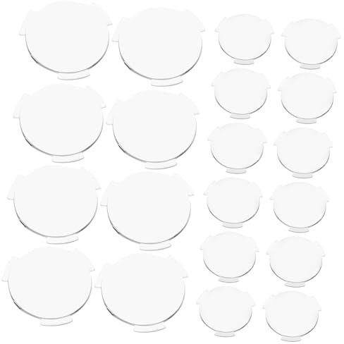 FRCOLOR 20pcs Vr Glasses Lenses 3d Virtual Reality Goggles Vr Glasses Lens Diy Accessories for Smartphones Consoles