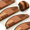 Xichuzi Treppenmatten Selbstklebend 15 STK Stufenmatten, Treppenteppich, Antirutschmatten Für Treppen, Braun 65x21x4 cm
