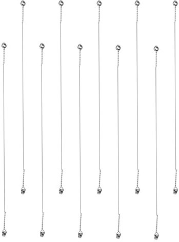 FytStycale Ensemble de 10 Fils de Coupe de Fromage en Acier Inoxydable pour Le Gâteau et Le Fromage, 6 Po