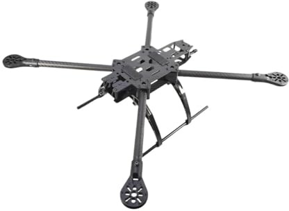 Kit telaio FPV Freestyle Drone 7/8/9/10/13/15 pollici in fibra di carbonio Quadricottero for RC fai da te corsa(15inch-Small Tripod)