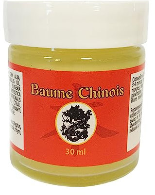 NUTRI EXPERT - Baume Chinois - Soulage douleurs articulaires et musculaires - Apaise les contusions, piqûres, entorses - Aux huiles essentielles - Sans parabène - Pot 30ml