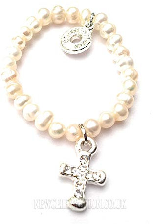 Equilibrium Jewellery - Fresh Water Pearl Christening Bracelet