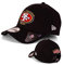 New Era Caps - Baseball Cap Kappe Muetze - Limiterte Designs - MLB NBA NFL - Yankees Lakers Bulls Raiders Chiefs Dodgers Seahawks Sox 49ers (San Francisco 49ers Black V2)
