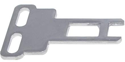 Buwei CZ93-K1 Door Safety Interlock Switch Actuating Key Silver Tone Direct Acting