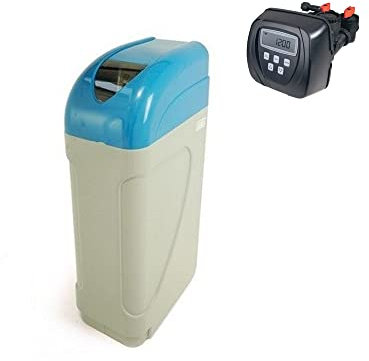 Addolcitore Acqua automatico cabinato 20 litri di resina con Valvola Clack WS1 a volume - PER USO DOMESTICO