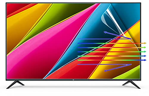 KELUNIS Anti Glare Anti Break LCD TV Screen Protector, 32-75 Inch Blue Light Filter Guard Against Radiation Relieve Eye Strain for LCD, LED, 4K OLED & QLED HDTV,60 (1338 * 756)