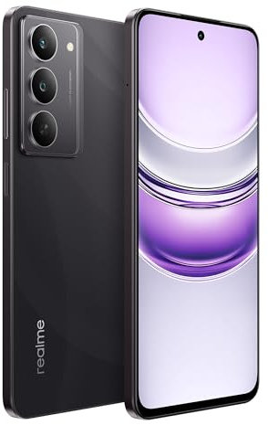 realme 14x 5G Smartphone Móvil 8+256GB, Negro Carbón, Pantalla de 6.67 Pulgadas, Refresco de 120Hz, Batería de 5000mAh, Cámara AI de 50MP, MediaTek Dimensity 6300, Protección ArmorShell, IP64