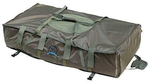 CARPZILLA Carp Fishing Unhooking Soft Mat Cradle Safeguard Protection Foldable Dark Green New