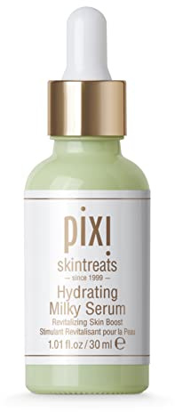 Pixi Hydrating Milky Serum 1 Fl Oz | Revitalize Skin With Intense Hydration | Moisturize With Jojoba Oil and Aloe Vera | 1.0 Fl Oz