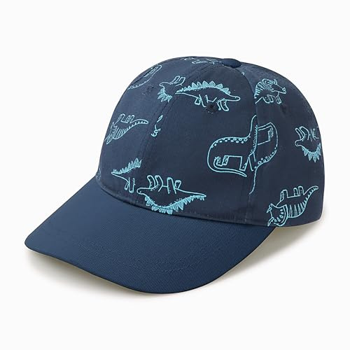 DRESHOW Småbarn Baseboll Keps Bebis Sol Hatt Söt Dinosaurie Mönstrad Mössor Unisex Bebis Trucker Hattar Spädbarn Småbarn Barn Hattar för Pojkar Flickor