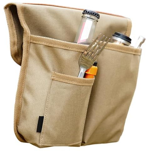 Tasche per sedie – Tasca portaoggetti antiscivolo | Organizzatore tasca per poltrona da divano, tasca grande capacità per sedia a rotelle, tasca laterale per sedia a rotelle, organizer multifunzionale