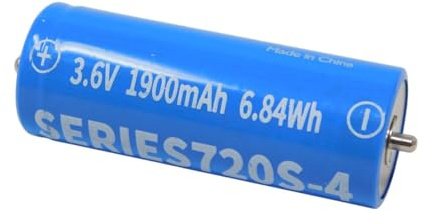 Akku kompatibel mit/Ersatzteil Braun 80729911 81377206 Li-Ion 1900mAh 3,6V Series 7 Silk épil, kompatibel mit Sanyo UR18500L UR18500Y