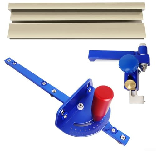 Accessori per sega circolare da banco con controllo di precisione realizzato in lega di alluminio (B)