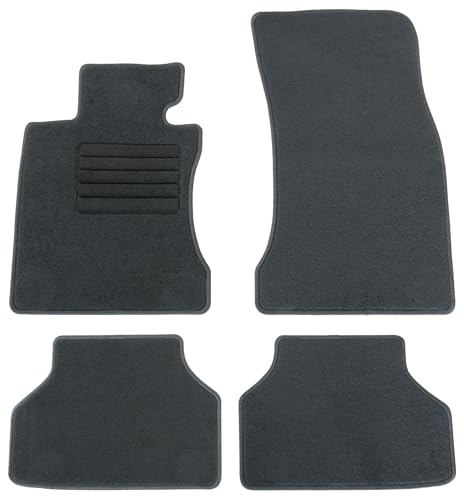 AD Tuning Auto Fußmatten 4-teilig passgenau für 5er BMW E60 + E61 7/2003-2/2007 Textil