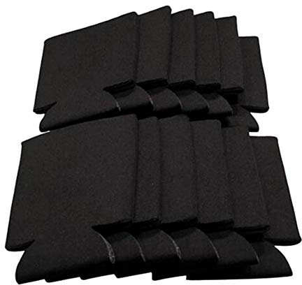 SUPAERCUPH 10pcs Lightweight Beer Can Coolers Sleeves Soft Insulated Reusable for Water Bottles Soda Hot Cold Drink Homew Travel Supplies