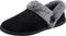 Skechers Cozy Campfire kuscheliger Damen-Slipper, Schwarz, 10 Wide