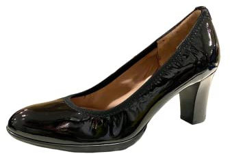 Melluso Decolletè Classico da Donna in Vernice - D5050 (Nero, Numeric_39)
