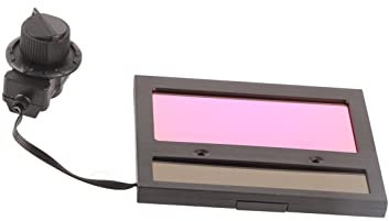 Eujgoov Auto Darkening Solar Powered Welding Helmet Lens 110x90mm Replacement for Welding Masks