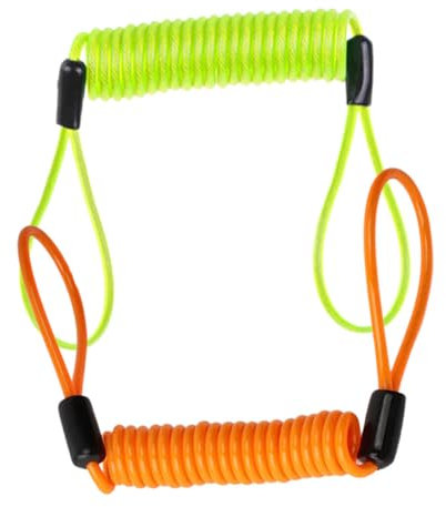 GARVALON 2piezas Candado De Disco De Freno De Moto Cable De Reforzado De Seguridad Antirrobo Para Bicicletas y Motos Instalación y Diseño Visible