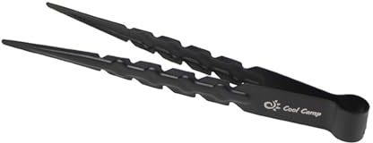 Pinze per barbecue, resistenti, in acciaio inox, pinze per grill, camino, barbecue