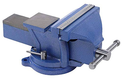 Srliya Étau D'établi, Pince à Bec Plat Précise, Fixation Fixe, Outils de Serrage, 8 Pouces, 14 Kg