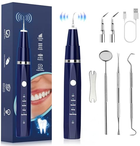 Plaque Remover for Teeth - Tartar Remover for Teeth, Dental Calculus Remover Teeth Cleaning Kit