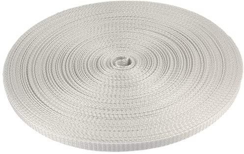 Gurtband 14mm Breite Farbe grau 50m-Rolle Rolladengurt für Rolladen [50m14grau]