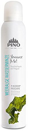 Pino Shower Me! Shower foam Sea algae Water mint 6.8 oz