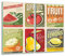 Herdabdeckplatten Ceranfeldabdeckung Spritzschutz Glas 2x30x52 Vintage Inschriften