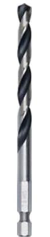 Bosch Professional PointTeQ Hex Drill Bit (for Metal, Ø: 7.0 mm, Total Length: 109 mm, ¼’’ Hex Shank, Accessory for Impact Drivers and Drill Drivers)