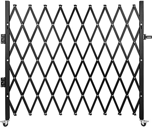 VEVOR 3/4 14 Gauge Channel Steel Garage Scherentor, Schwarz, 3.822.16M
