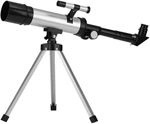 Refraktor teleskop 360 x 50 mm astronomiskt teleskop Refraktorrör Monokulärt kikare med stativ Astronomiskt teleskop