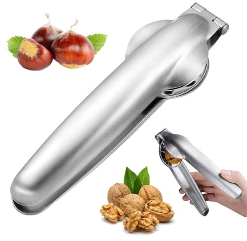 RCYHCY Castagno Clip, Castagna Opener, Inossidabile Taglia Castagne, Pinza Castagne Multifunzione, Schiaccia Castagne, Acciaio Pinza per Castagne, Castagne Utensili Cucina