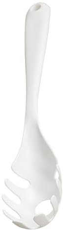 Forchetta per spaghetti – Cucchiaio per pasta | Cucchiaio professionale per spaghetti | Cucchiaio per spaghetti con foro porzionatore | Forchetta per spaghetti da cucina | Cucchiaio per spaghetti |