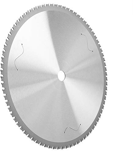 Disc de Metal Disco Circular Hoja de Sierra 80t Acero de Alta Velocidad 355 X 2.6 X 2.0 25.4 Mm para Cortar Materiales Duros