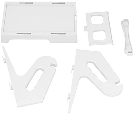 TARSHYRY Porta dell'Etichetta, Supporto per Etichette per Stampante Termico Porta del Rotolo di Etichetta con Molte Funzioni ABS 2 in 1 per la Stampa di Etichette di Trasporto