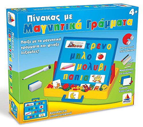 Bräda med magnetiska bokstäver/nyhetsbrev
