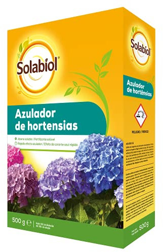 Solabiol - Bluer di ortensie 100% organico, 500 g