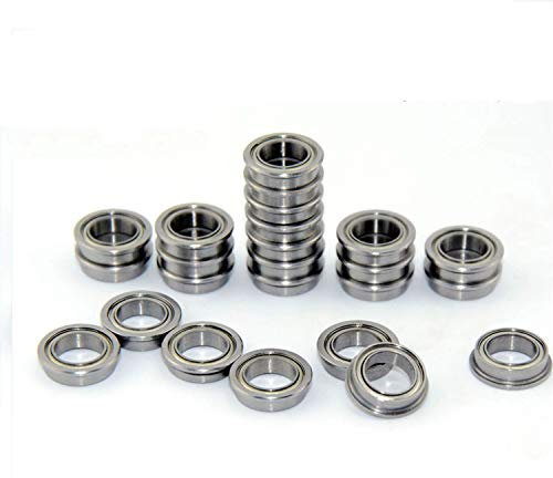Roulements à billes pour Rolle, 10pcs ABEC-5 F688ZZ F688 F688 ZZ 8 * 16 * 5 mm 8x16x5 mm Matériau double blindage embase Roulement à billes (Size : ABEC 1)