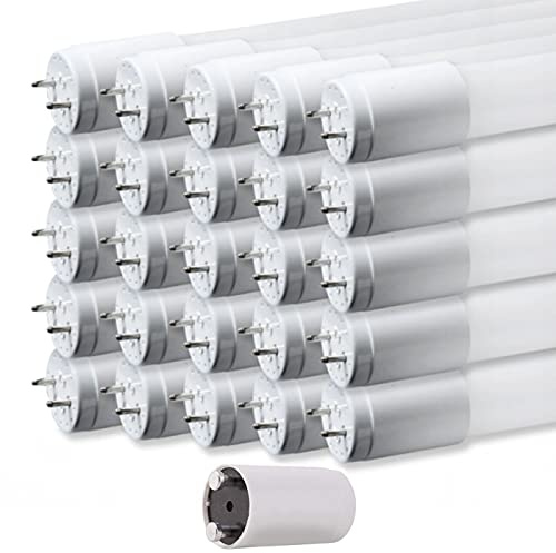 25er pack LED Leuchtstoffröhre 150cm GLAS T8 G13 24W Neonröhre Röhre Lampe Röhren Tube… (Warmweiß)