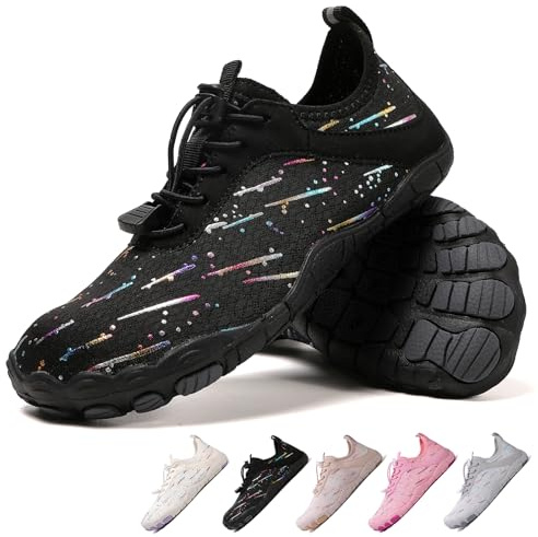 Hike Barefoot Shoes for Womens & Mens,Pro Footwear with Wide Toe Box & Non-Slip Barefoot Shoes Unisex,Athletic Outdoor Hiking Footwear,Water Shoes Running Shoes for Beach Aqua Swim Surf Hiking